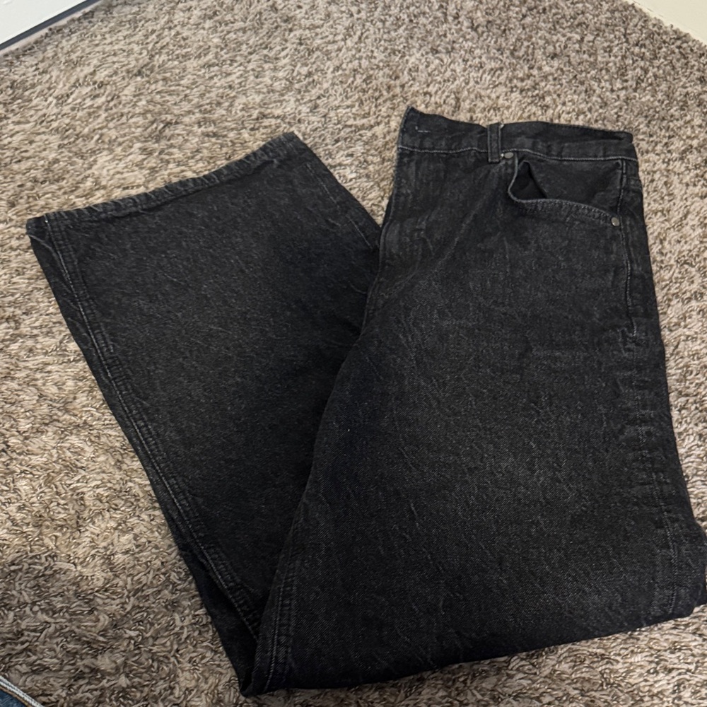 Baggy Zara Black Denim
